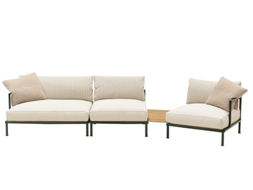 NOOCH - Sectional garden sofa by B&B Italia Outdoor - view 2